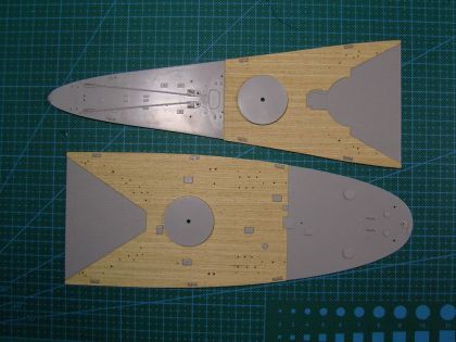 1:350 USS Massachusetts BB-59 (For Trumpeter 05306)