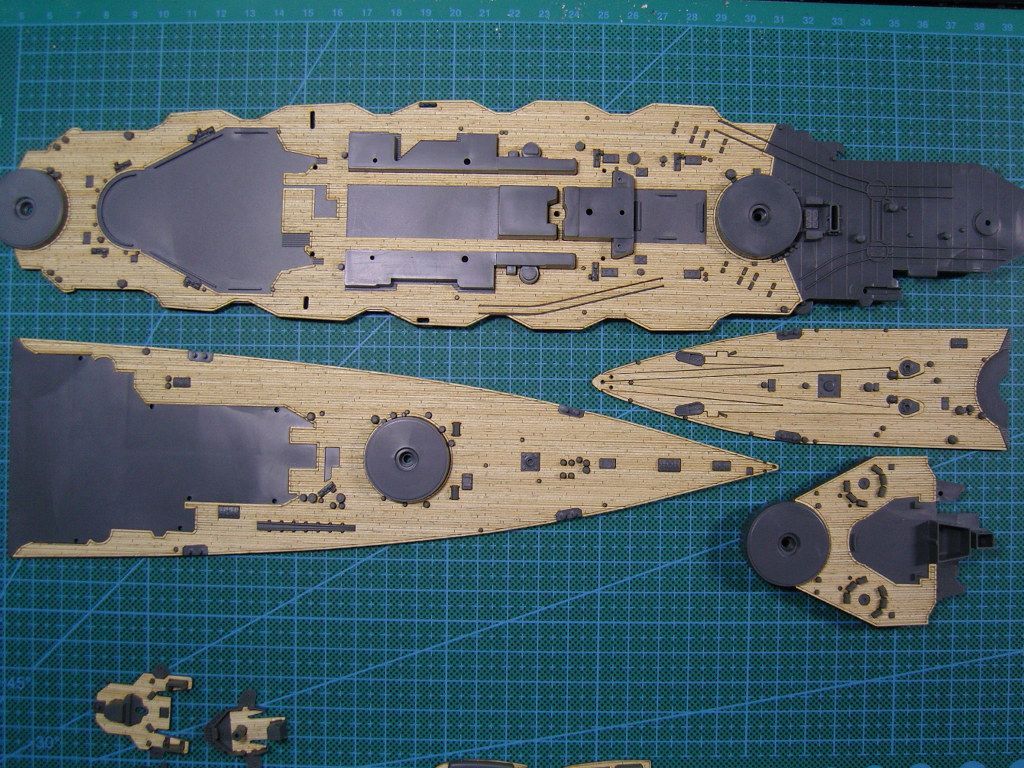 1:350 IJN Kongo (For Aoshima 041178)