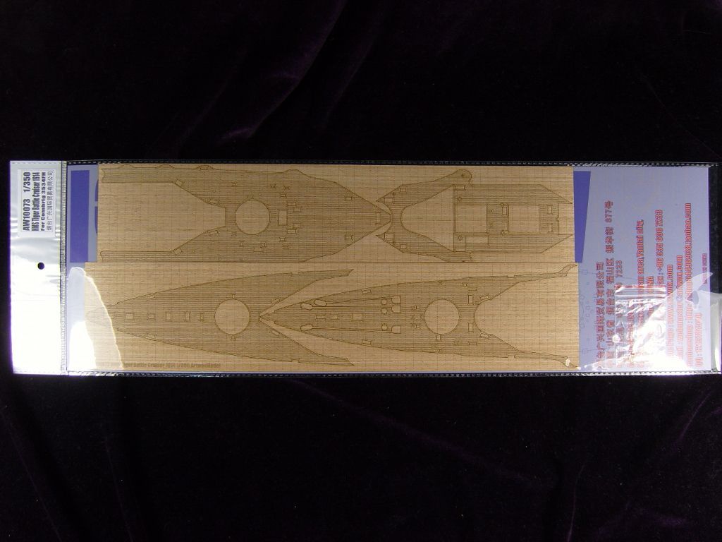 1:350 HMS Tiger Battle Cruiser 1914 (For Combrig 3534FH,3534WL)