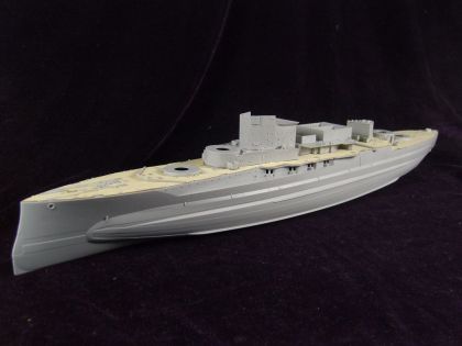 1:350 Battleship HMS Warspite 1942 (For trumpeter 05325)