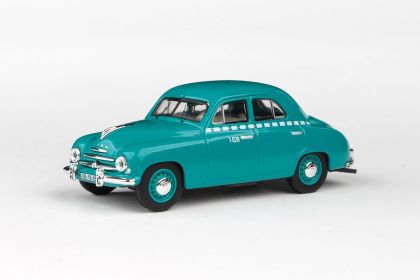 1:43 Škoda 1201 (1956) 1:43 - Taxi - Tyrkysová Střední