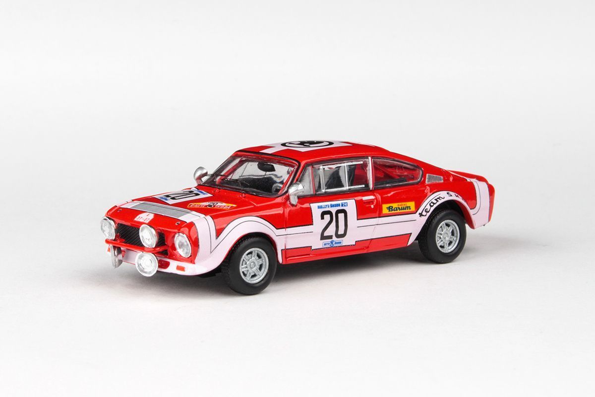 1:43 Škoda 200RS (1974) - Rallye Škoda 1974 #20 Horsák - Motal
