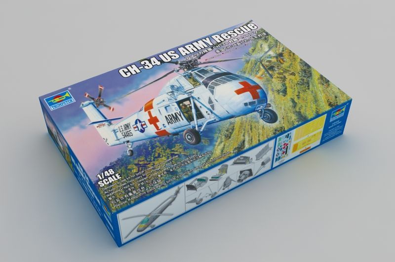 1:48 CH-34 US ARMY Rescue