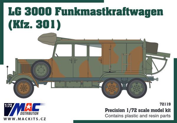 1:72 LG 3000 Funkmastkraftwagen (Kfz. 301)