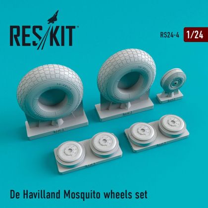 1:24 de Havilland Mosquito FB Mk.VI wheels set