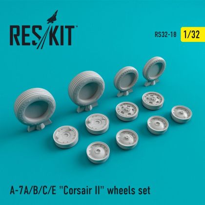 1:32 Vought A-7A/A-7B/A-7C/A-7E Corsair II wheels set
