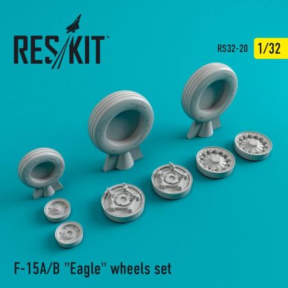 1:32 McDonnell F-15A/F-15B Eagle wheels set