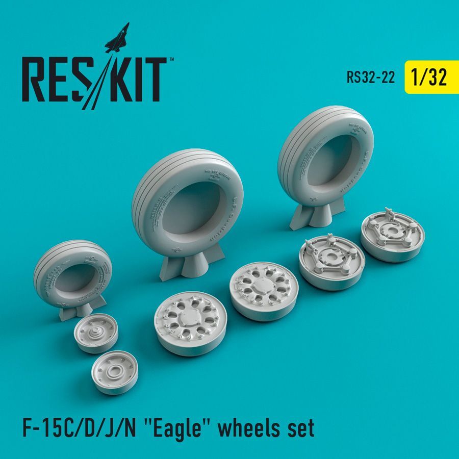 1:32 McDonnell F-15C/ F-15D/ F-15J/ F-15N 'Eagle' wheels set