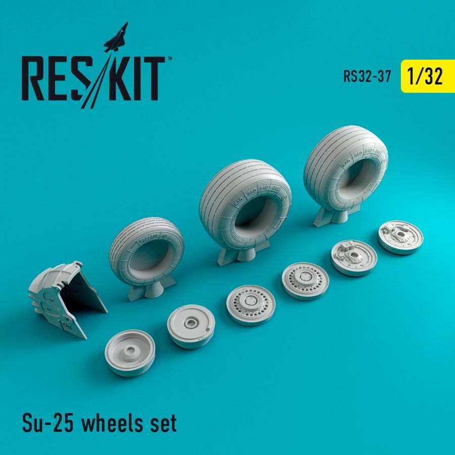1:32 Sukhoi Su-25 wheels set