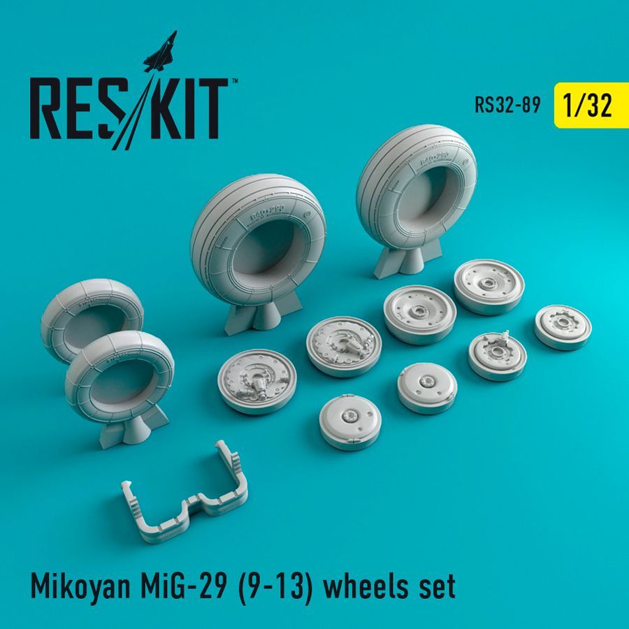 1:32 Mikoyan MiG-29 (9-13) wheels set