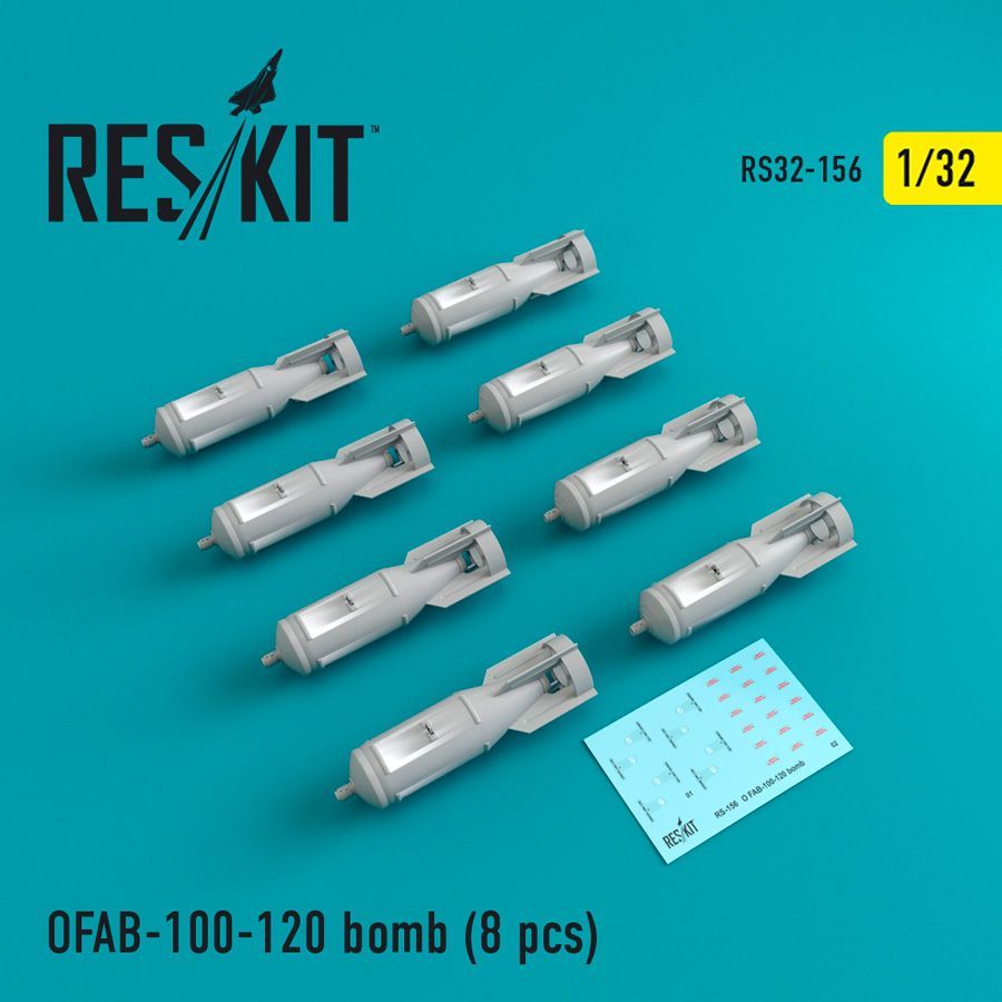 1:32 OFAB-100-120 bomb (8 pcs)