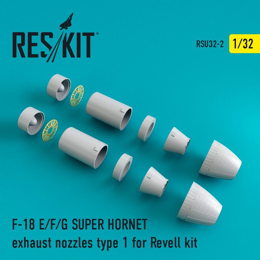1:32 F/A-18E/F/G SUPER HORNET Type 1 exhaust nozzles
