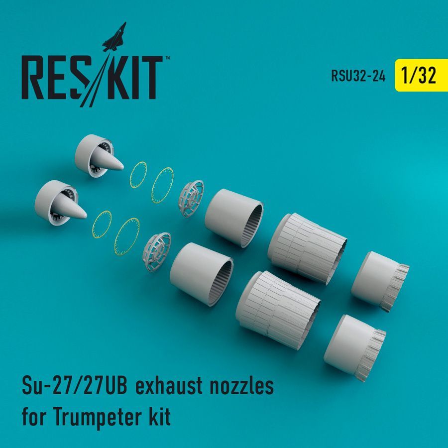 1:32 Sukhoi Su-27/Su-27UB exhaust nozzles