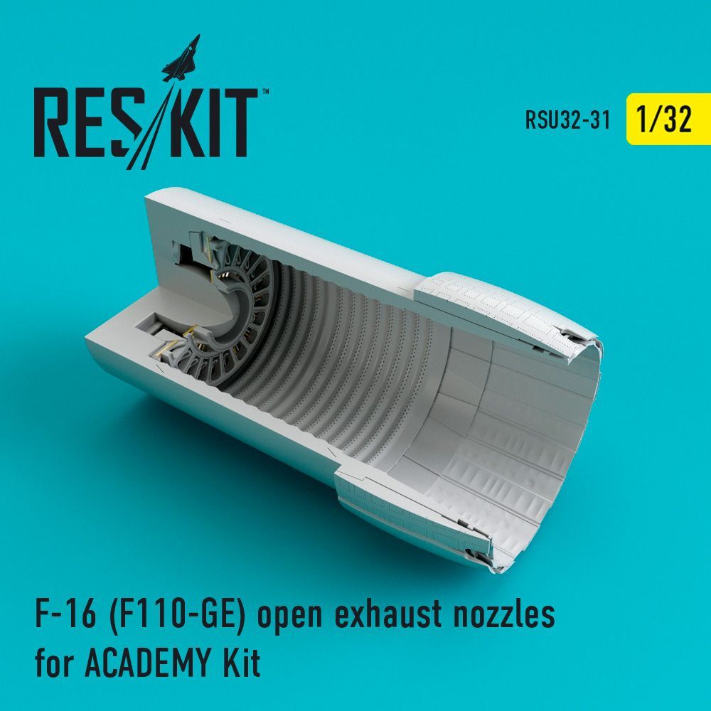 1:32 Lockheed-Martin F-16 (F110-GE) open exhaust nozzles