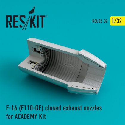 1:32 Lockheed-Martin F-16 (F110-GE) closed exhaust nozzles