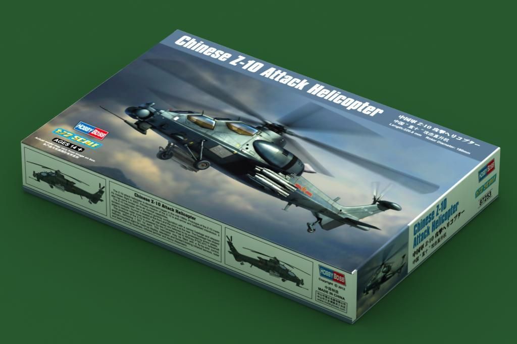 1:72 Z-10 Chinese Attack Helicopter