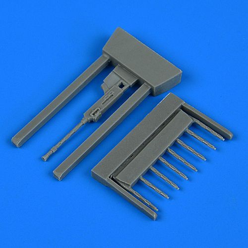 1:48 Fokker G-1 gun barrels and machine gun