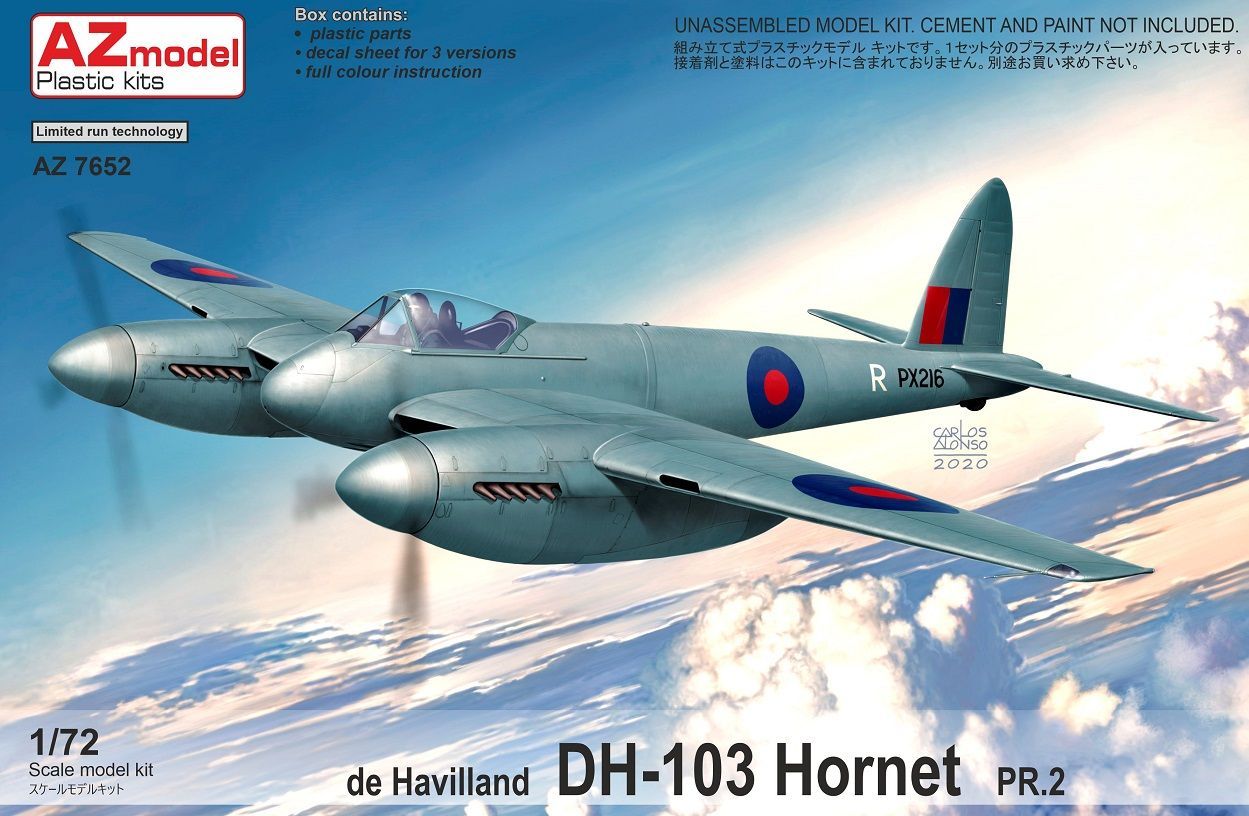 1:72 DH-103 Hornet PR.2
