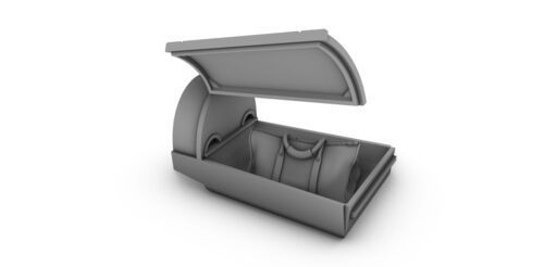 1:48 DH.82 Tiger Moth Luggage Box