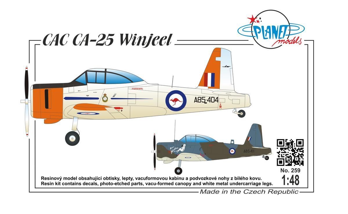 1:48 CAC CA-25 Vinjeel