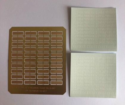 1:35 IDF LICENSE PLATES NO. 2