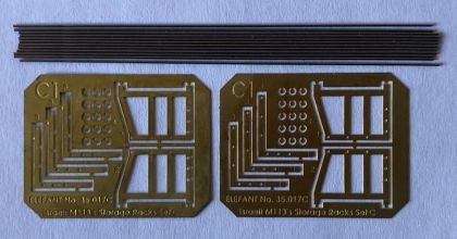 1:35 STORAGE RACKS FOR IDF M113. TYPE 6, 2 PCS.