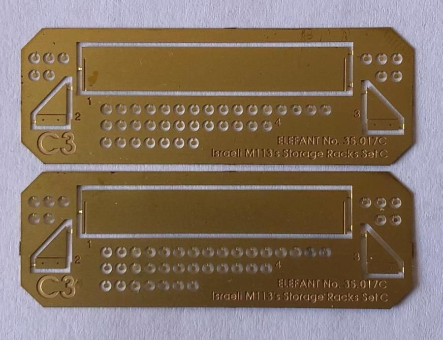 1:35 STORAGE RACKS FOR IDF M113. TYPE 8, 2 PCS.