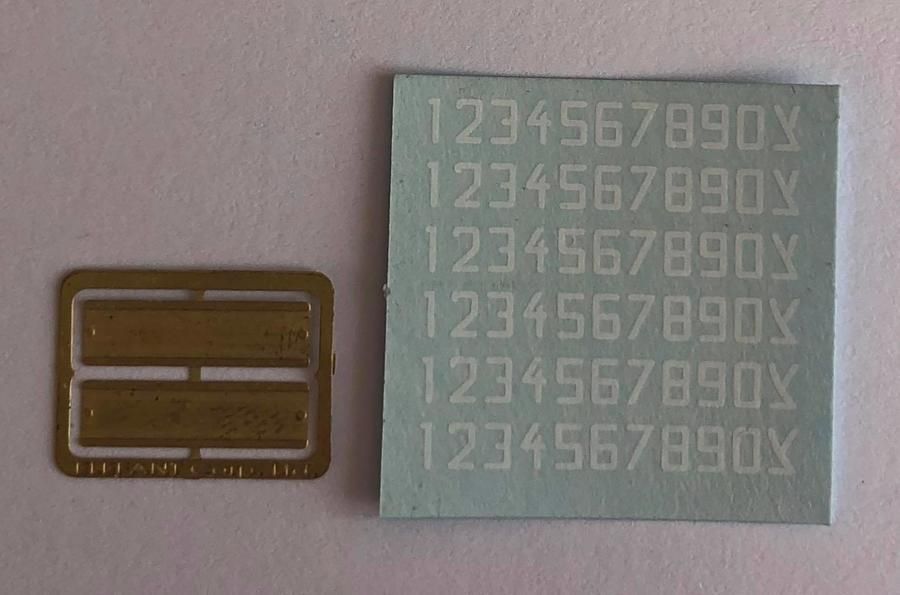 1:35 LICENSE PLATES FOR IDF ZELDA SERIES