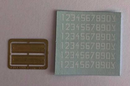 1:35 LICENSE PLATES FOR IDF ZELDA SERIES