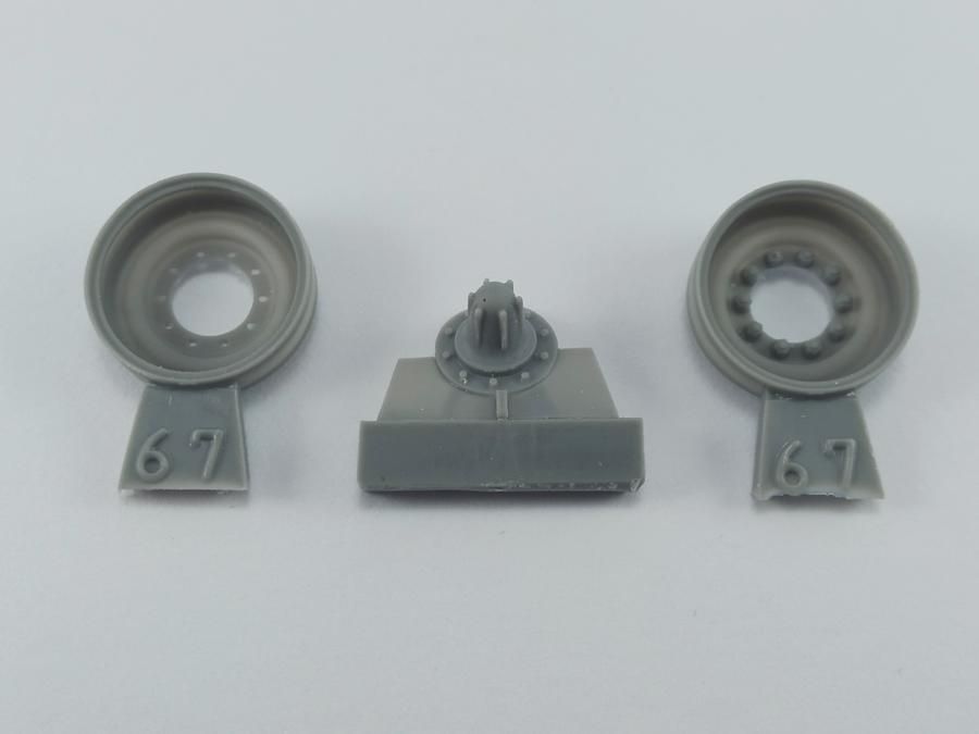1:35 STEEL WHEELS FOR M60A1-A3, M60 AVLB, MAGACH 6B, GAL, GAL BATASH, TYPE 2,
