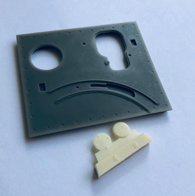 1:35 ROOF FOR JAGDPANZER IV L/70 EARLY AND MID WITH DETAILS, OLD DRAGON, GUNZE, REVELL KITS