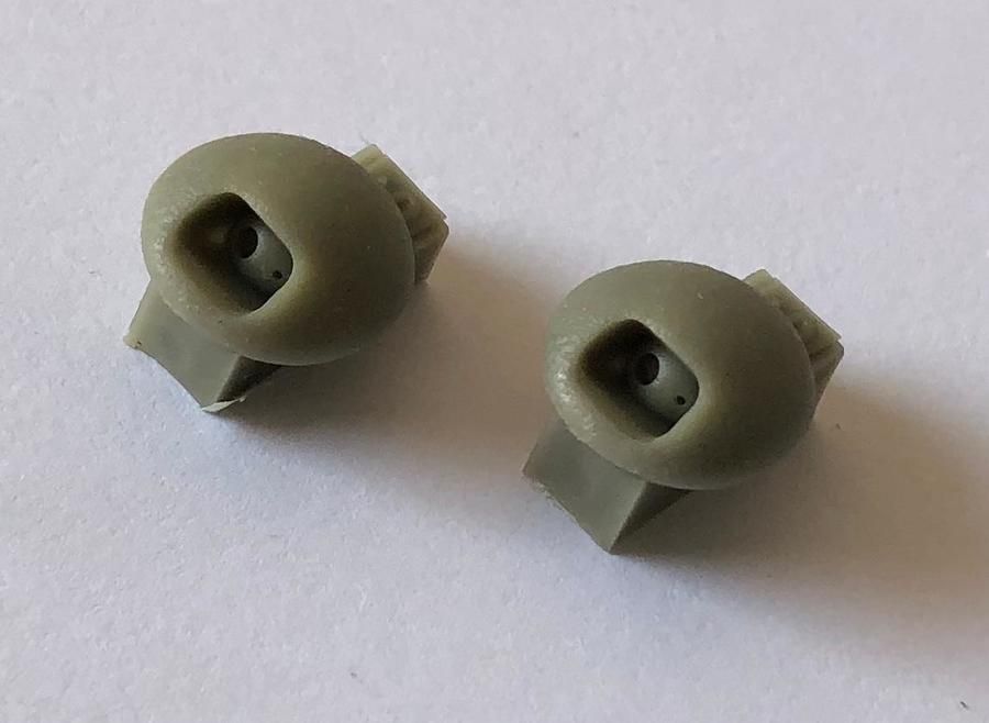 1:35 KUGELBLENDE FOR PANTHER A, G EARLY, JAGDPANTHER - TALL TYPE, 2 PCS.