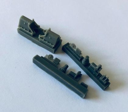 1:35 MID IDLER WHEELS BASE FOR PZ. IV CHASSIS, TAMIYA AND OLD DRAGON KITS
