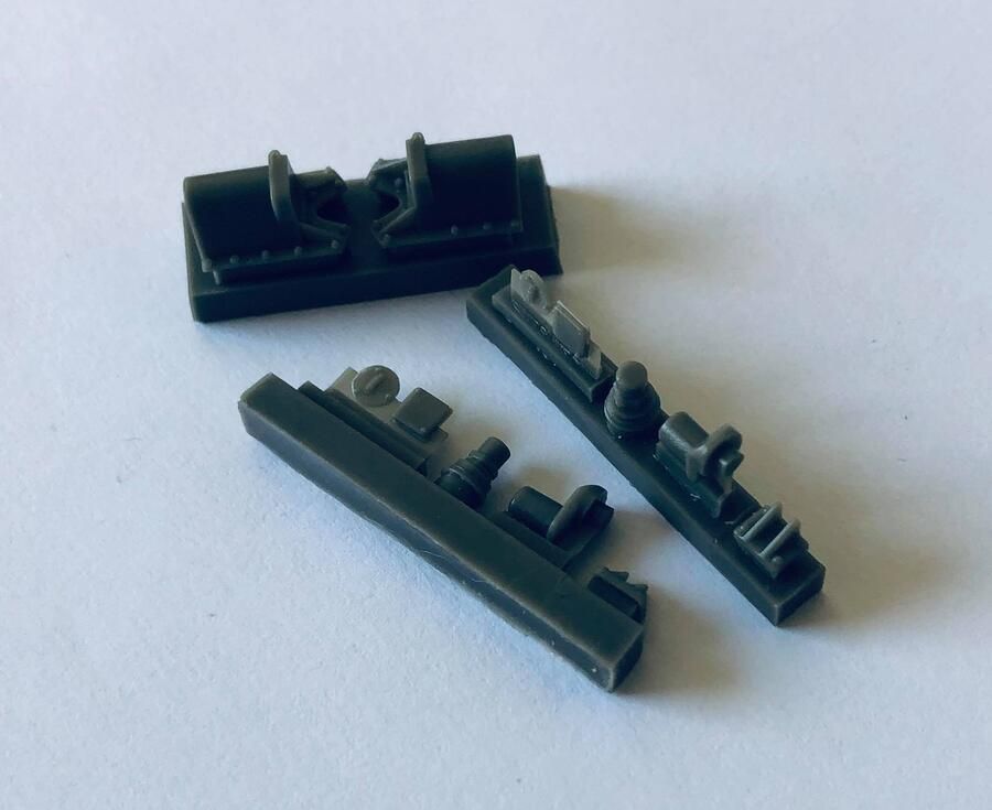 1:35 LATE IDLER WHEELS BASE FOR PZ. IV CHASSIS, TAMIYA AND OLD DRAGON KITS