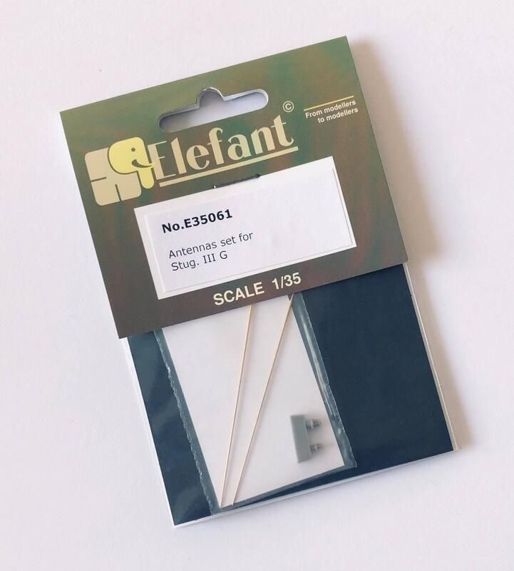 1:35 ANTENNAS SET FOR STUG. III G