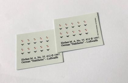 1:35 GERMAN HELMET EMBLEMS - LUFTWAFFE