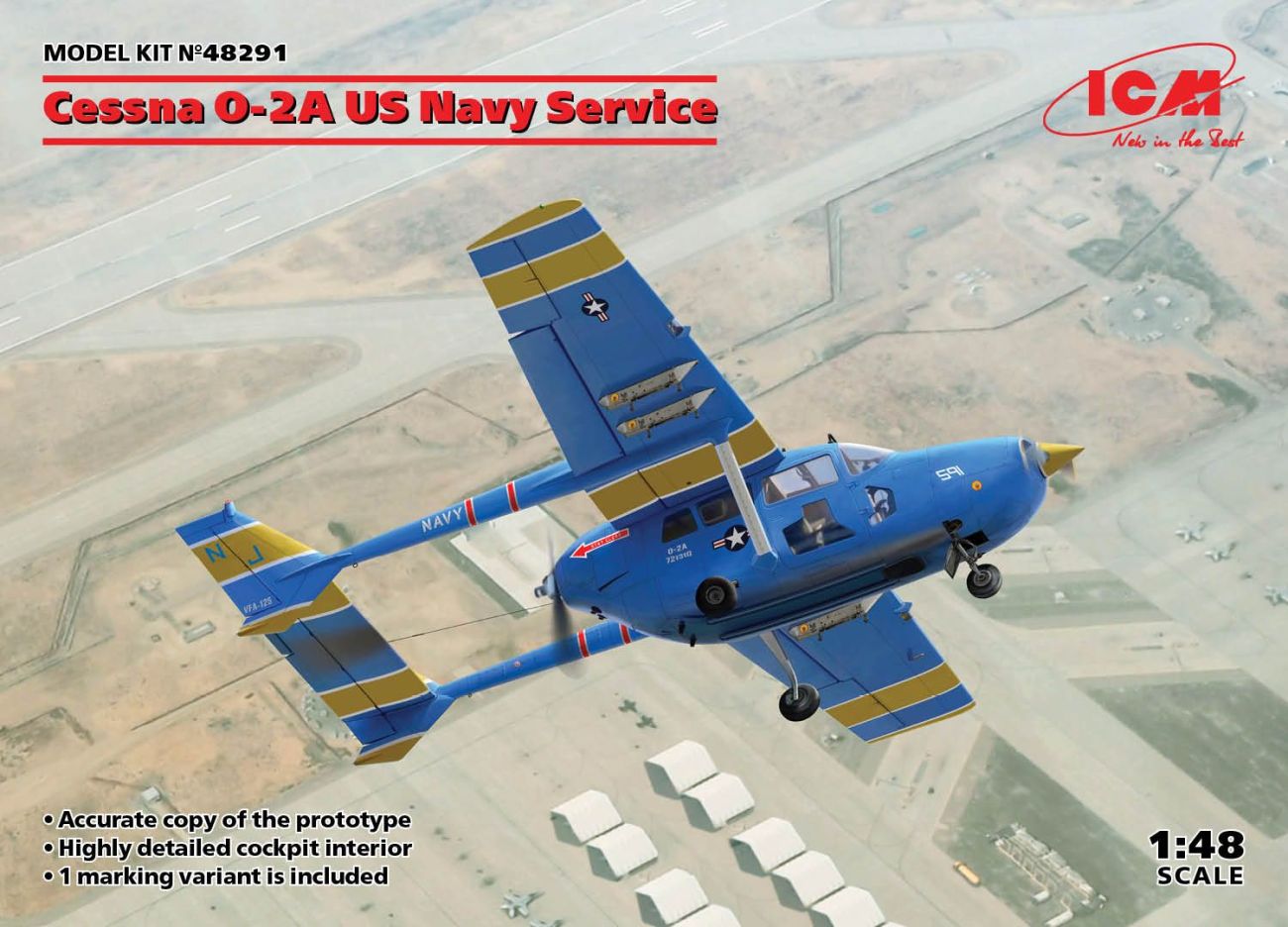 1:48  Cessna O-2A US Navy Service