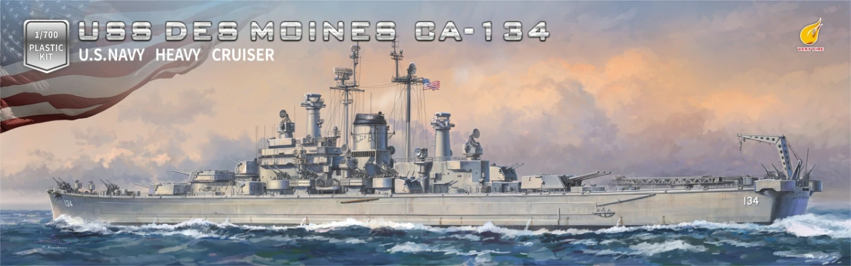 1:700 USS Des Moines CA-134