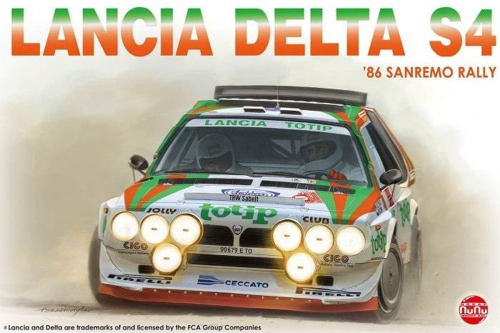 1:24 LANCIA DELTA S4 '86 RALLYE SANREMO