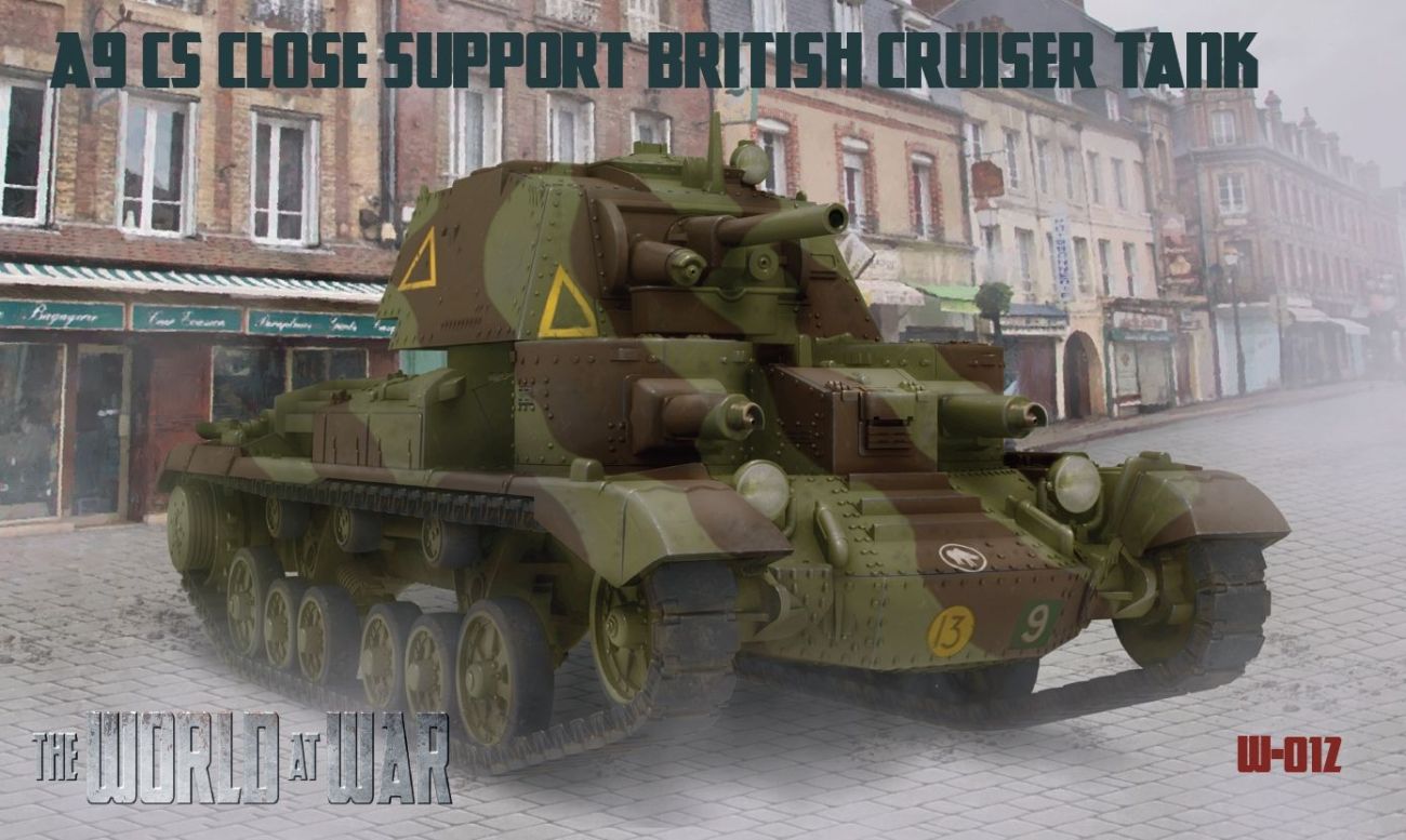 1:72 A9 CS Close Support British Cruiser Tank