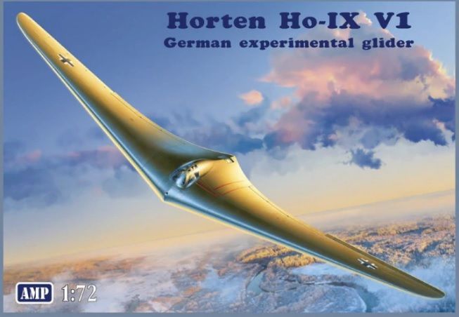 1:72 Horten Ho-IX V1 German experimental glider
