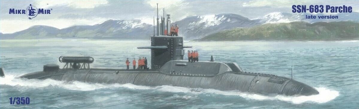 1:350 SSN-683 Parche (late version)