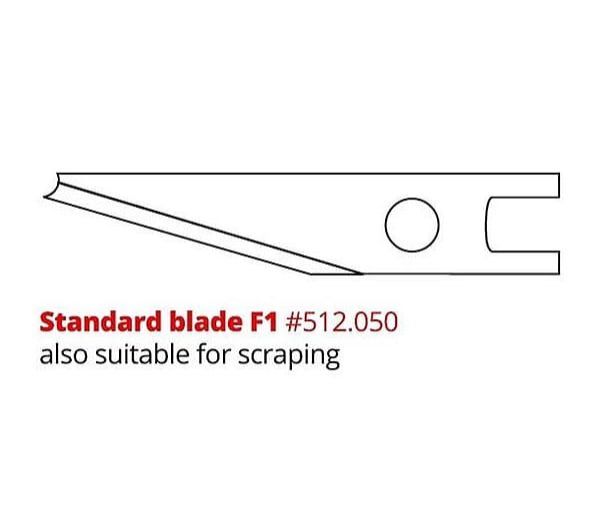 Precizní náhradní čepele F1 krátké - 10ks