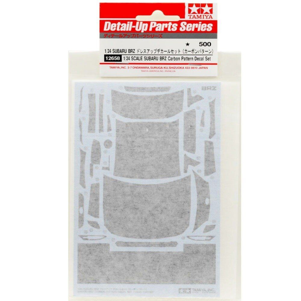 1:24 Subaru BRZ Carbon Decal