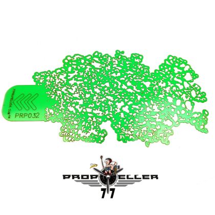 Airbrush šablóna – stredné fľaky – Airbrush Stencils – 110 mm x 70 mm