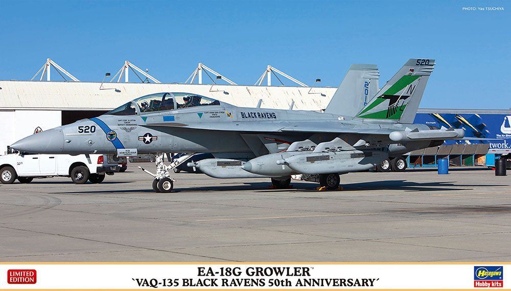 1:72 EA-18G Growler `VAQ-135 Black Ravens 50th Anniversary'