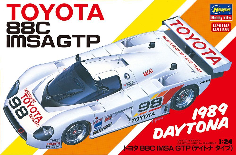 1:24 Toyota 88C IMSA GTP 1989 Daytona Type