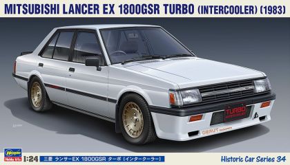 1:24 Mitsubishi Lancer EX 1800GSR Turbo (Intercooler) (1983)