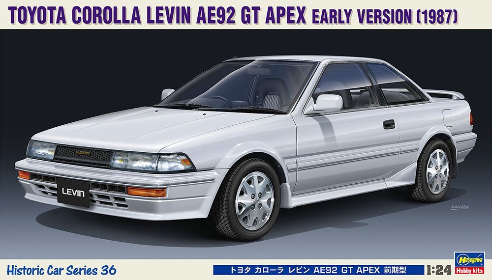 1:24 Toyota Corolla Levin AE92 GT Apex Early Version (1987)