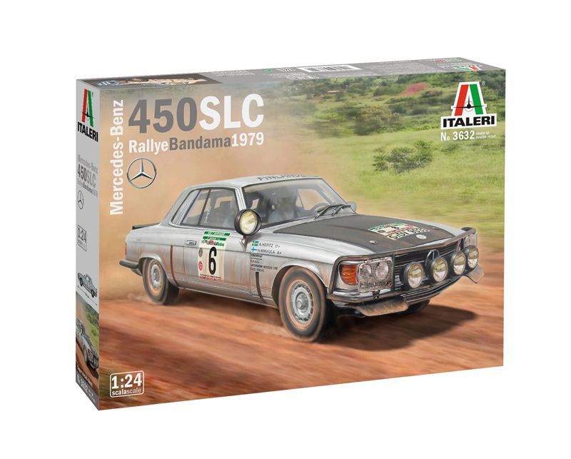 1:24 Mercedes-Benz 450SLC Rallye Bandama 1979